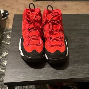 Nike Red and Black Men's Sneakers